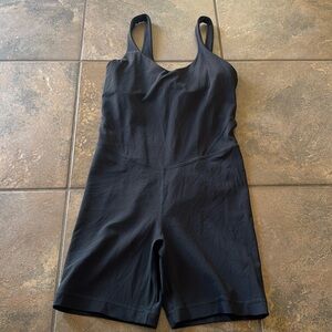 Black lululemon align bodysuit